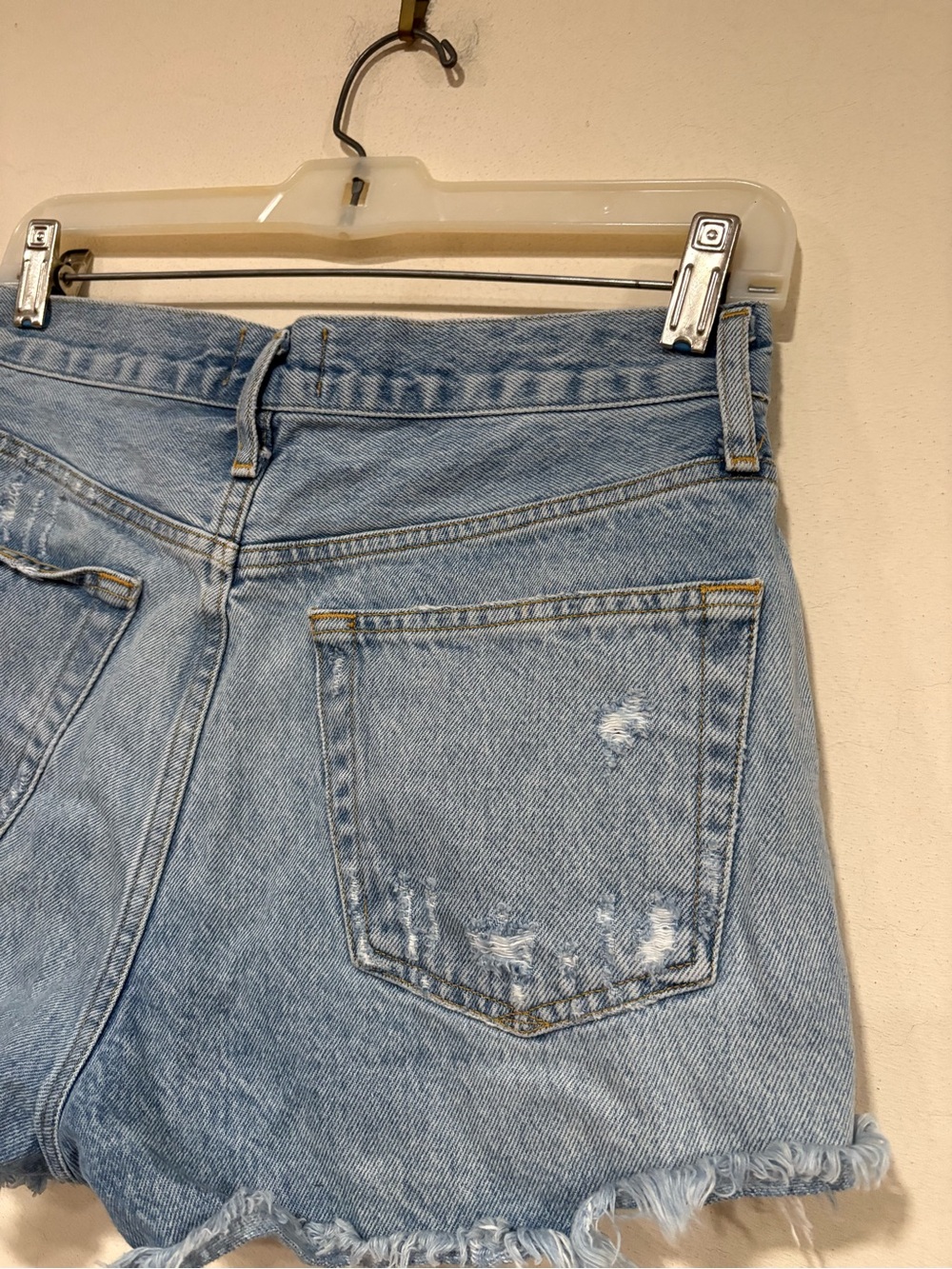 Agolde Parker Vintage Cut Off Short in Swap-meet sz 25 - Picture 9 of 13
